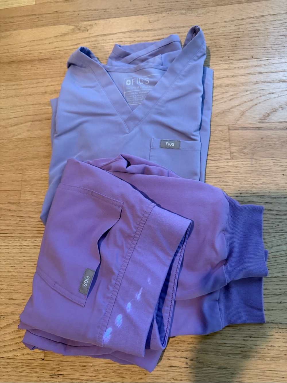 Figs Womens Purple Lavender Scrub Bottoms -Lilac top Set * will sell separately